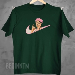 Camiseta Sukuna bordado anime Jujutsu kaisen - comprar online