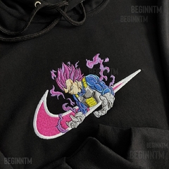 Moletom Vegeta Bordado Dragon ball Unissex