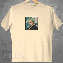 Camiseta Zoro bordada One piece Anime
