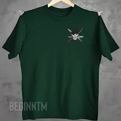 Camiseta Simbolo Zoro Bordada One piece Unissex na internet