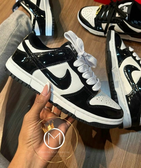DUNK LOW - Preto & Branco