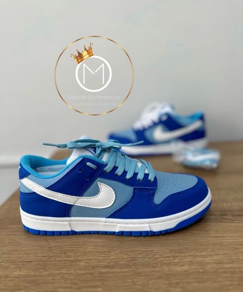 DUNK LOW - Azul & Branco