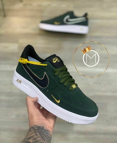 AIR FORCE - Verde & Dourado