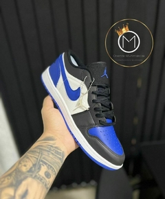 AIR JORDAN LOW - Preto & Azul