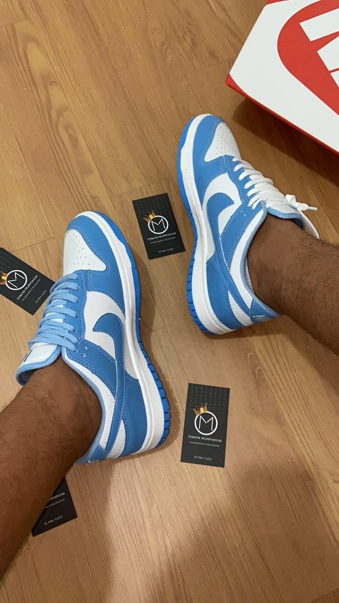 DUNK LOW - Azul & Branco