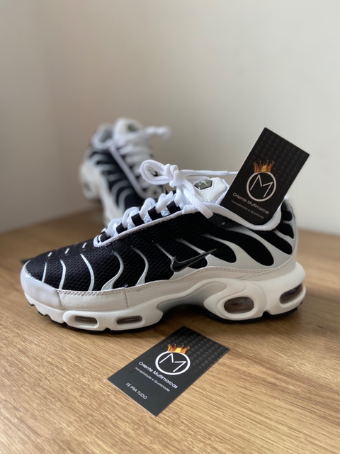 AIR MAX TN - BRANCO & PRETO