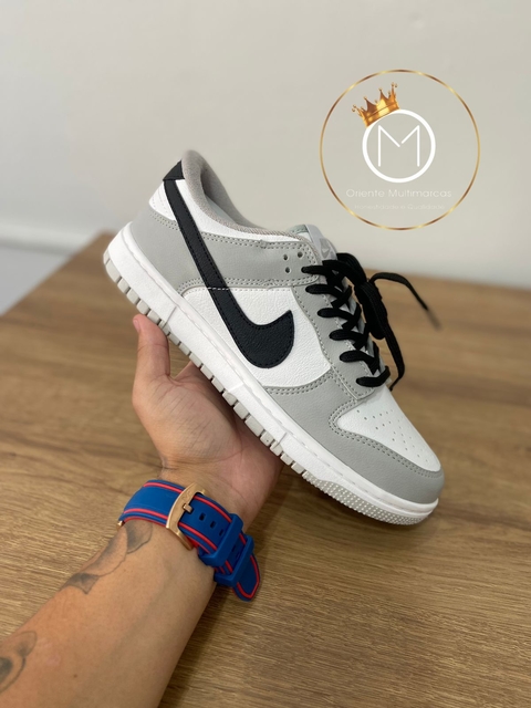 DUNK LOW - Cinza & Branco