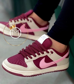 DUNK LOW - Bege & Rosa