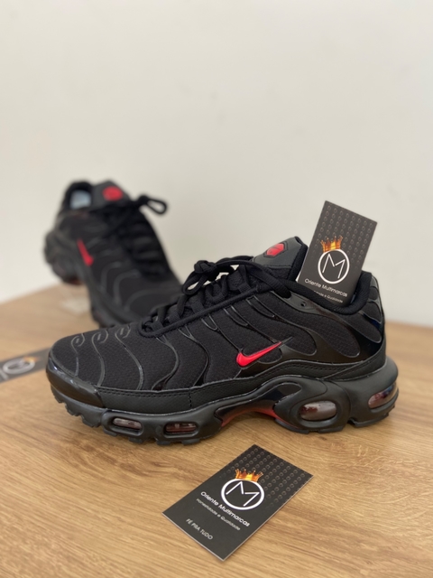AIR MAX TN - PRETO & VERMELHO