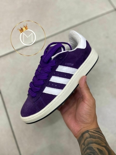 ADIDAS CAMPUS - Roxo & Branco