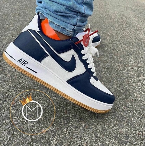 AIR FORCE - Branco & Azul Royal
