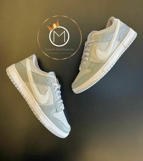 DUNK LOW - Cinza & Branco