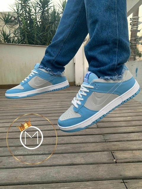 DUNK LOW - Azul & Branco