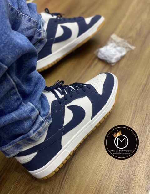 DUNK LOW - Azul & Branco