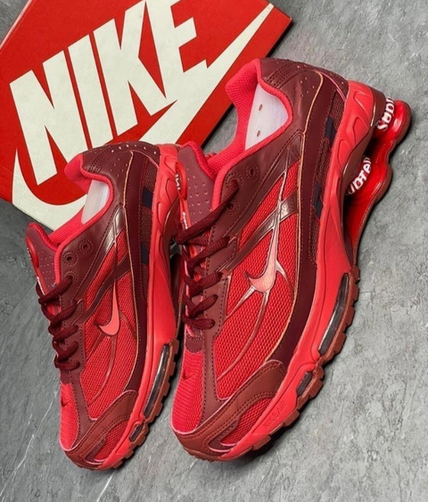 NIKE SHOX SUPREME - vermelho
