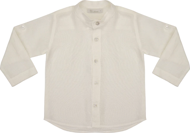 Camisa Linho com Viscose - Offwhite