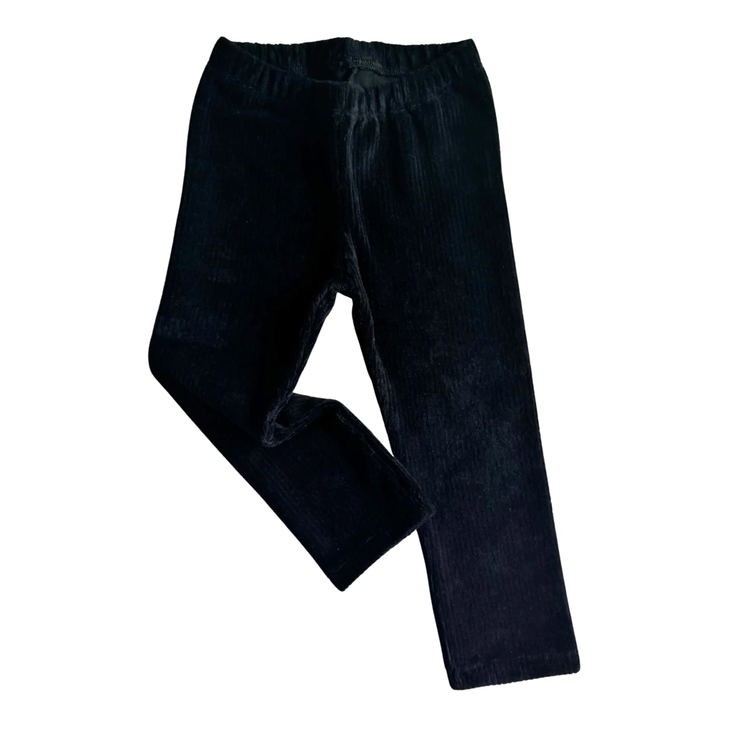 Calça Veludo Cotelê - Preto