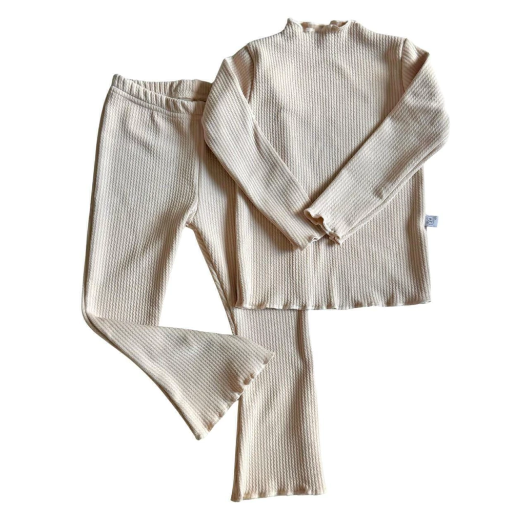 Conjunto Térmico Texturizado - Areia