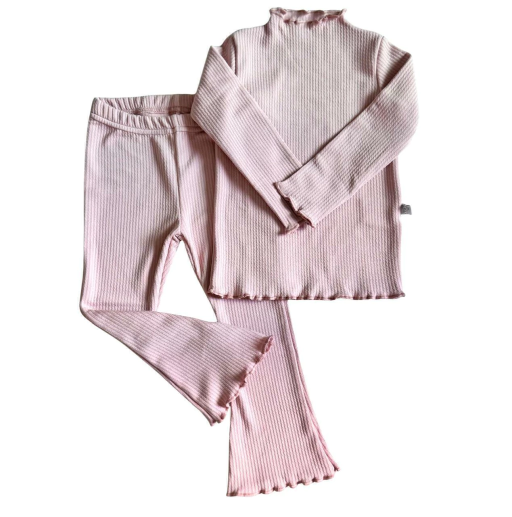 Conjunto Térmico Texturizado - Rosê