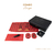 COMBO AMIGOS - 4 INDIVIDUALES FRASES + 4 POSAVASOS FRASES + ESCURRIDOR 30X15CM