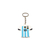 LLAVERO CAMISETA SELECCION ARGENTINA X 1000 UNIDADES