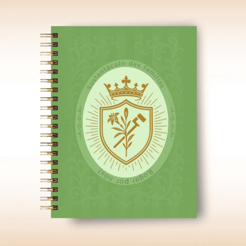 Caderno Devocional Brasão de São José - comprar online