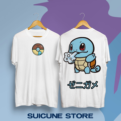 Remera Squirtle Doble Estampa