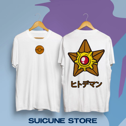 Remera Oversize Staryu Doble Estampa