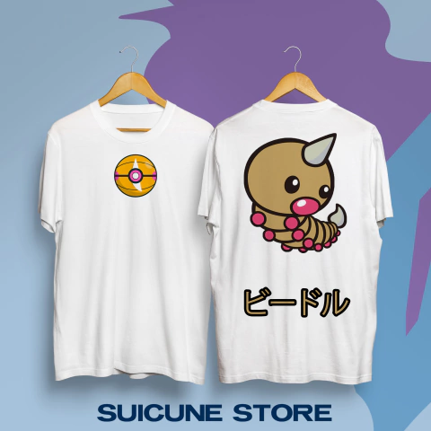 Remera Weedle Doble Estampa