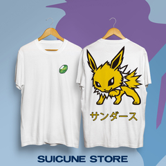 Remera Oversize Jolteon Doble Estampa