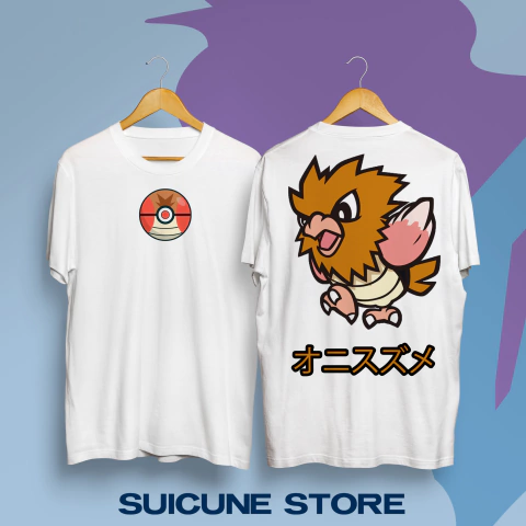 Remera Spearow Doble Estampa