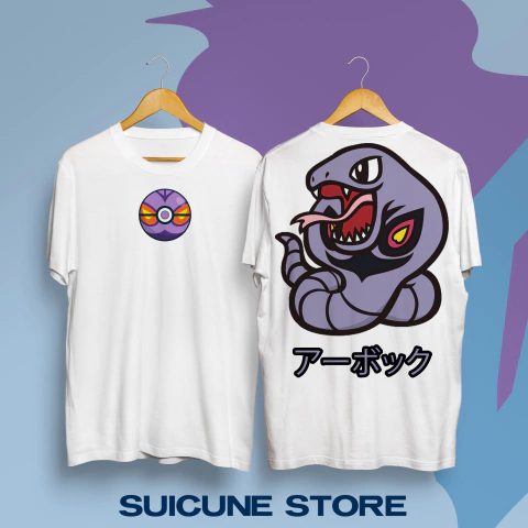 Remera Arbok Doble Estampa