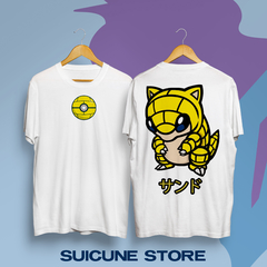 Remera Sandshrew Doble Estampa }