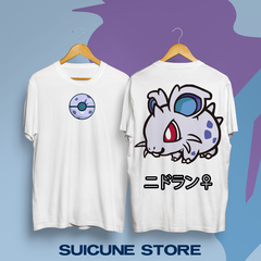 Remera Nidoran Hembra Doble Estampa