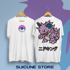 Remera Nidoking Doble Estampa