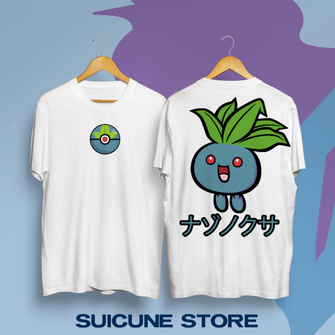 Remera Oversize Oddish Doble Estampa