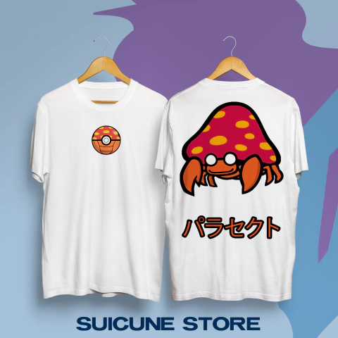 Remera Parasect Doble Estampa