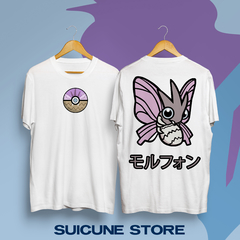 Remera Venomoth Doble Estampa