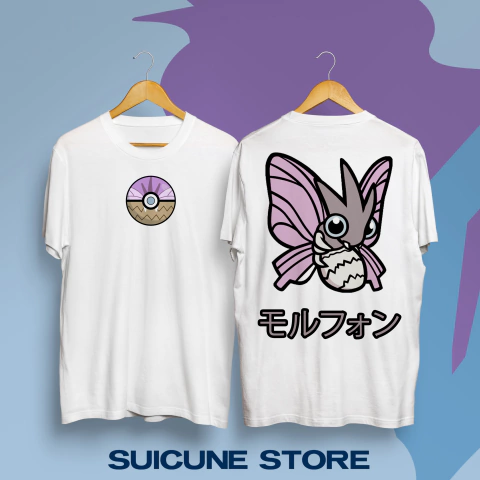 Remera Oversize Venomoth Doble Estampa