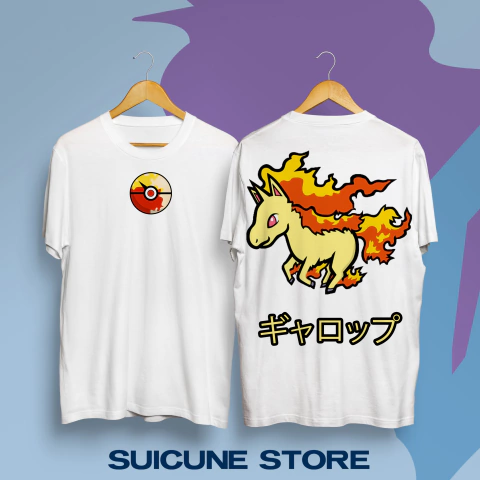 Remera Rapidash Doble Estampa
