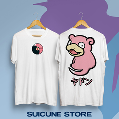 Remera Slowpoke Doble Estampa