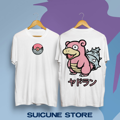 Remera Slowbro Doble Estampa