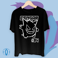 Remera Black Gengar