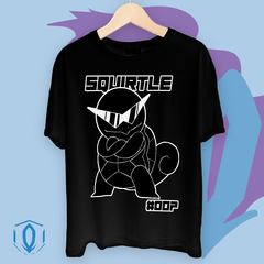 Remera Black Squirtle