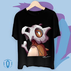 Remera Cubone Face Negra