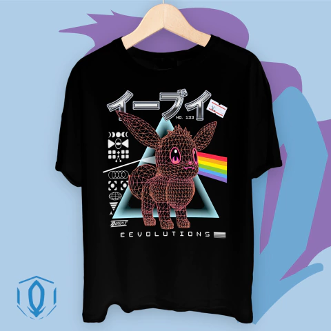 Remera Eevee 3D