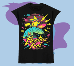 Musculosa negra Electric Feel