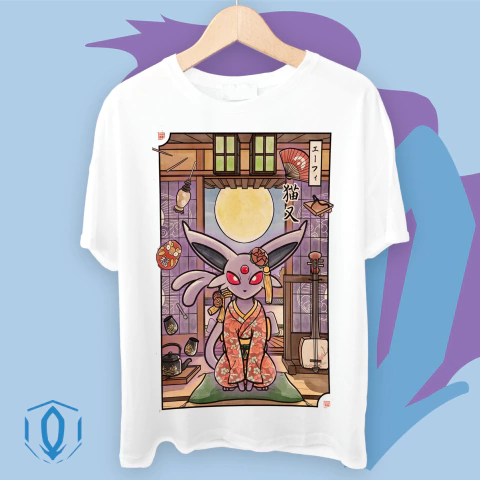 Remera Oversize Espeon Frente