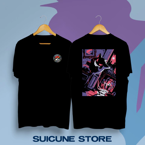 Remera Oversize Gengar TCG