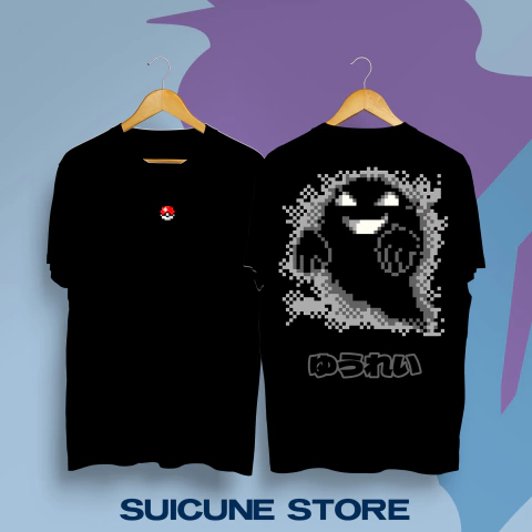 Remera Oversize Ghost Pixel Doble Estampa